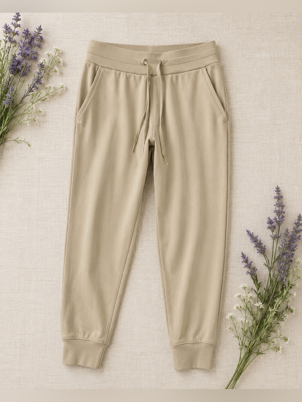 Lululemon Beige Joggers | Like New | Drawstring Waist
